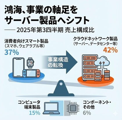 【台湾情報】鴻海テックデー開催、AIサーバーとヒューマノイドが成長軸に＜ワイズ機械業界ジャーナル2025年12月第５週号発行＞