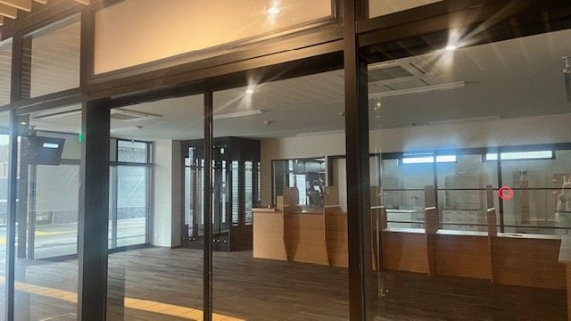 調剤薬局が入る予定の区画(2025年3月4日撮影)