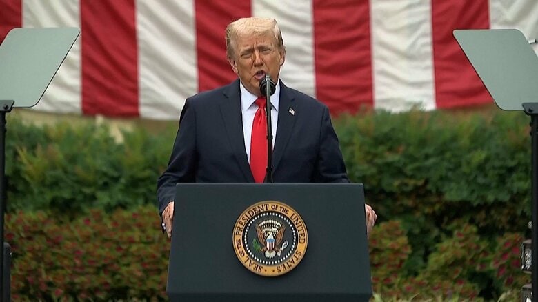 トランプ大統領　銃撃で死亡のチャーリー・カーク氏に自由勲章授与へ｜FNNプライムオンライン