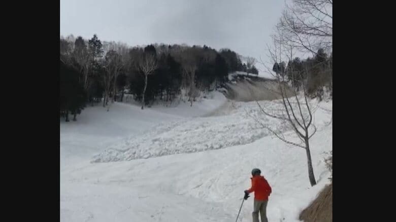暖冬で“表層雪崩”起きやすい状況か…スキー場の敷地外「バックカントリー」に注意 圧雪されず自己責任に｜FNNプライムオンライン