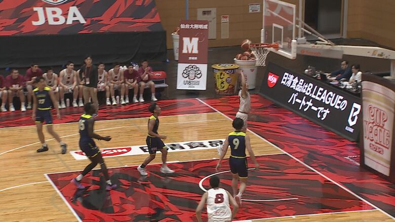 高校バスケットのトップリーグ大分で初開催、地元チームがインハイ王者に挑む、プロさながらの演出も注目｜FNNプライムオンライン