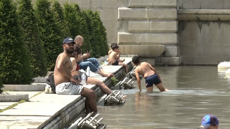 フランス全土で熱波　南西部で最高気温44.3度など異常な暑さ続く　エアコン普及進まず小中学校1800校休校｜FNNプライムオンライン