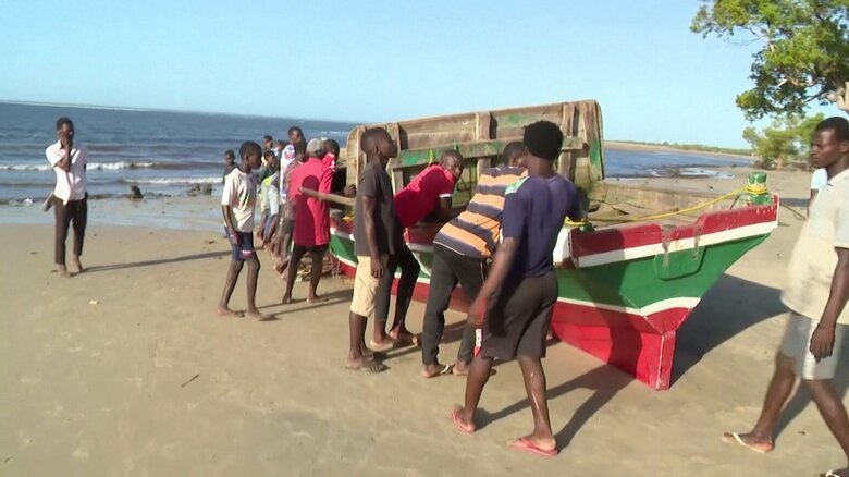 130人が乗った小型漁船が沈没し96人死亡…コレラ流行から逃れようと脱出試みたか　モザンビーク｜FNNプライムオンライン