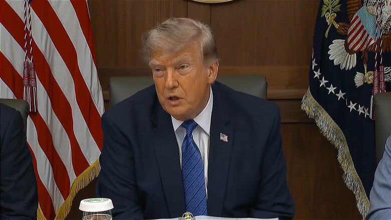 トランプ大統領「技術を渡すのは難しい」ウクライナへのパトリオット技術供与に慎重姿勢　イランへの圧力継続、不法移民問題にも言及｜FNNプライムオンライン