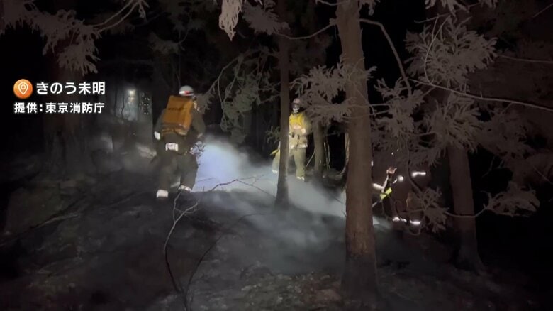 【山火事】「待望の雨、どんどん降って」火災の勢い弱まるも鎮火には至らず…約2900ヘクタール焼失　約4300人が避難生活　岩手・大船渡市｜FNNプライムオンライン