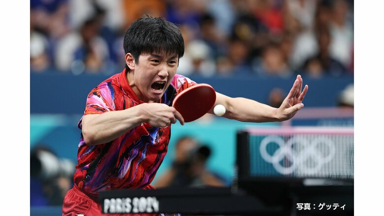 【速報】パリ五輪　卓球男子団体準々決勝　日本は台湾を下し準決勝進出｜FNNプライムオンライン