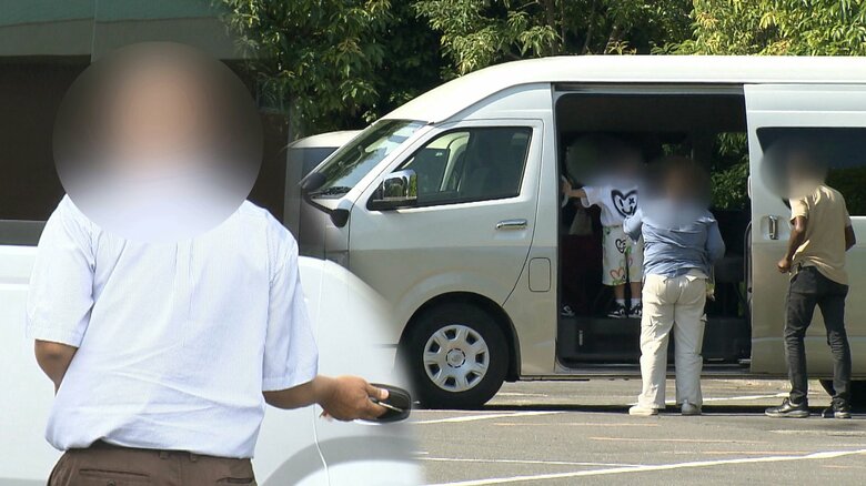 白タク行為に使われた車（2024年6月・富士市）