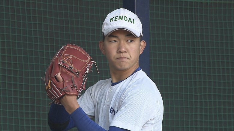 
エースナンバー1を背負う石垣元気
