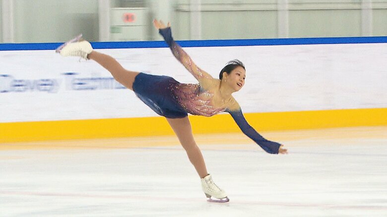 2季前のフリー『Jupiter』を披露した三原（近畿選手権）