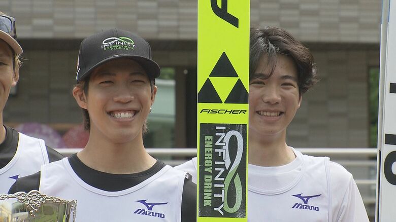 左：二階堂選手　右：布施飛雄馬選手（19）