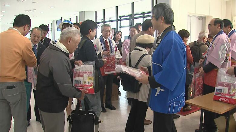 FDAの搭乗客（出雲空港）