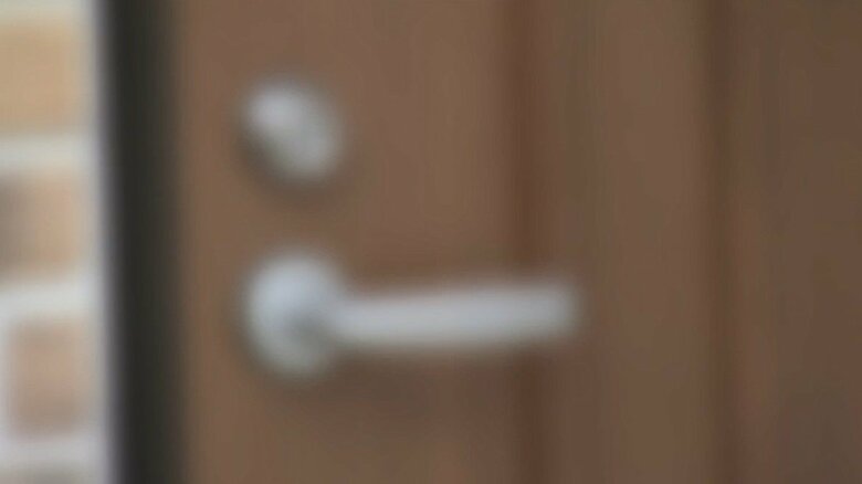 事件現場となったアパート（画像は加工）