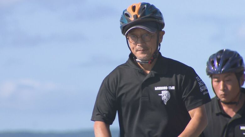 馬たちに恩返しをしたいと話す角居さん