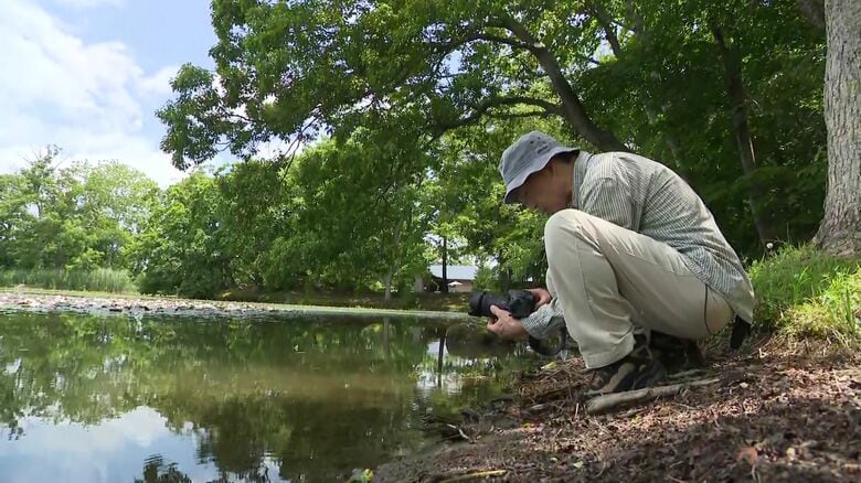 鳥や植物の写真を撮ってきたという岩山優光さん