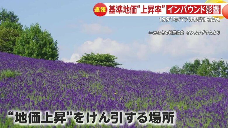 北海道・富良野市の風景