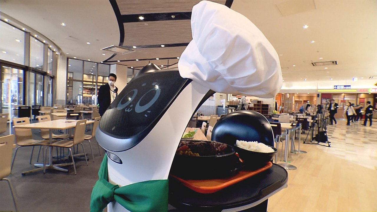 店舗従業員を6種のロボットがアシスト 未来型スーパー Fnnプライムオンライン Goo ニュース