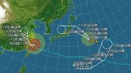 【台風情報】「トリプル台風」の可能性　熱帯低気圧「台風のたまご」発生　小笠原近海を東へ　新たな台風が発生か　台風15号は11日午前9時には三陸沖に達する予報　台風13号は東シナ海を西北西へ