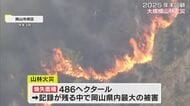 【シリーズ年末回顧】１）過去最大の焼失面積…岡山市南区の大規模山林火災に向き合った地元消防団【岡山】