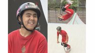 競技用キックボードで世界広がる…目に障がい持つ中学3年生「フリースタイルスクーター」トッププロへの挑戦