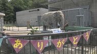 涙を流す人も…アジアゾウ「ふじ子」を偲び感謝を伝える会 去年7月に57歳で死ぬ 岡崎市・東公園動物園