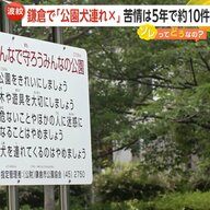 【難題】鎌倉市ほとんどの公園“犬連れ禁止”「犬は獣だからね」「少し寛容になってほしい」　苦情は5年で約10件も…“犬連れ可”は12カ所のみ