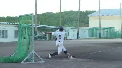 「150キロを超える真っすぐ」と「長打」が魅力　能登の二刀流、保西雅則選手のドラフトへの思い