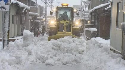 生活道路は積雪10センチ以上で除雪車出動へ　雪のシーズン前に関係機関が福井市の除雪計画を確認