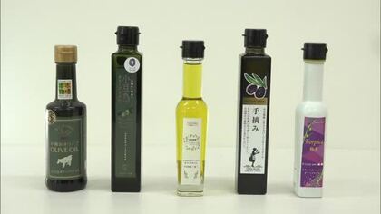 オリーブオイルの国内有数産地…小豆島で品評会　２０品出品のうち最優秀賞は２年連続で町内の農家【香川】