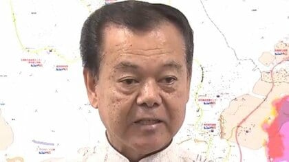 “セクハラ疑惑”市長「あの人には答えません」会見5分で打ち切り　特定記者の質問拒否も…女性運転手の胸触った容疑で書類送検　沖縄・南城市