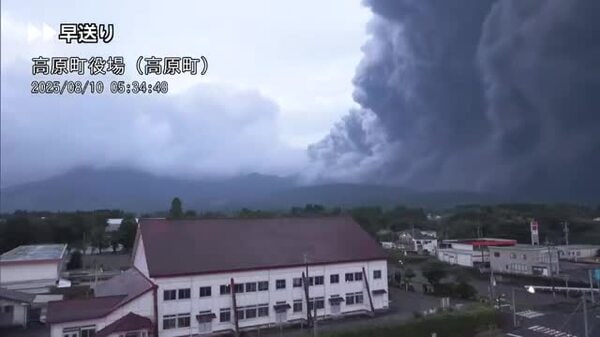 新燃岳が噴火 小林市と高原町に多量の降灰 児湯地域でも降灰を