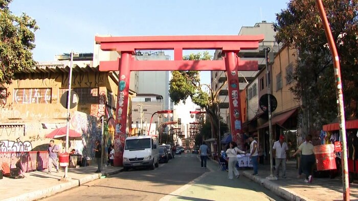 サンパウロにある世界最大規模の日本人街
