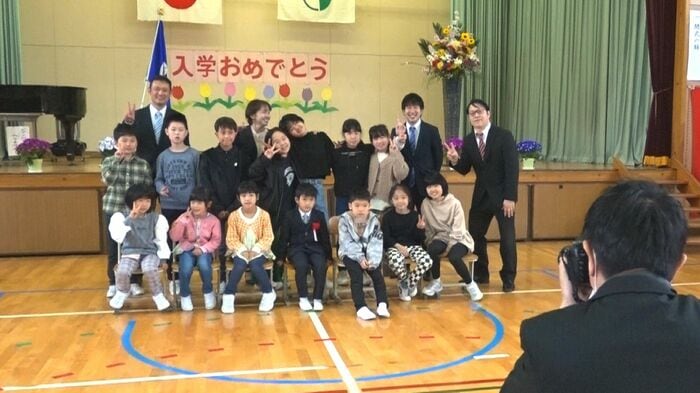 2023年度の全校児童は14人