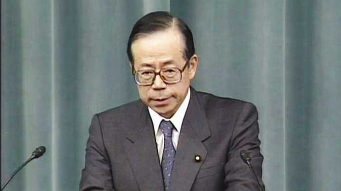 福田官房長官による新閣僚読み上げ