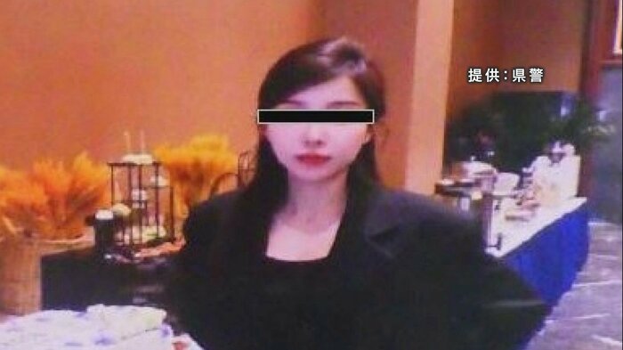 被害男性がSNSで知り合った女の自己紹介画像(提供:岩手県警)