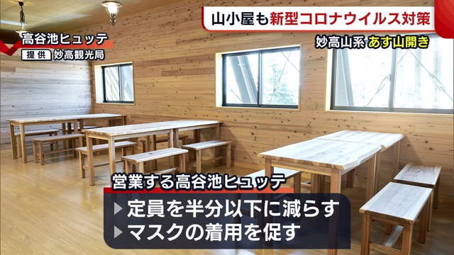 雪残る妙高山系 “山開き”に向け安全祈願祭 山小屋では新型コロナウイルス対策も【新潟】