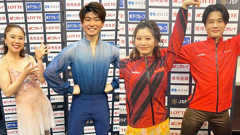 結成2年目の“うたまさ”吉田唄菜・森田真沙也組が大会2連覇！今季初戦の“あずしん”田中梓沙・西山真瑚組は2位【東日本・アイスダンス】｜FNNプライムオンライン