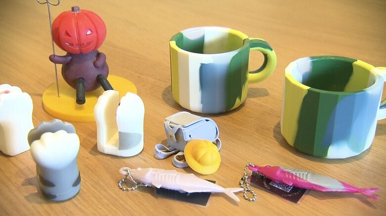 全部「ゴム」でできています！「ゴムの魔法」で地域活性化　  ゴム加工所が作るアイデア商品　観光列車も停車する注目の町で働く場を作る｜FNNプライムオンライン