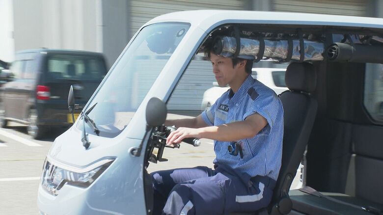 新潟空港に“トゥクトゥク”！？スタッフの移動に“電動三輪車”活用「バイクのような感覚」「気軽に乗れる」 CO2排出量削減めざし実証実験スタート｜FNNプライムオンライン