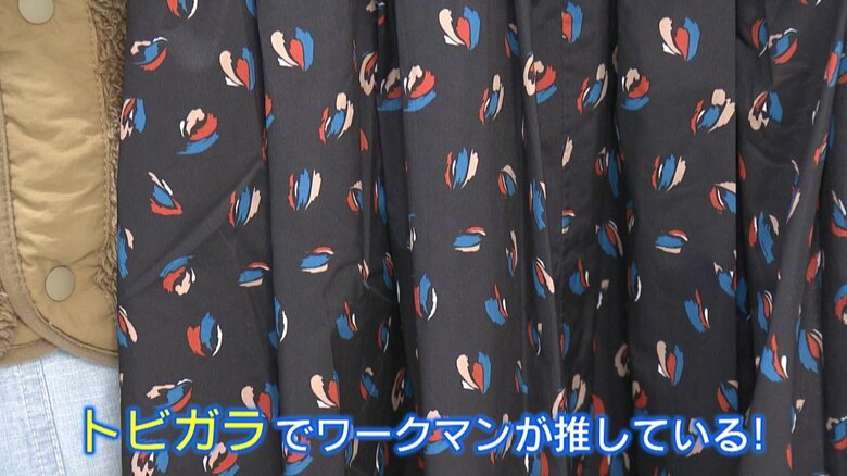 ワークマンおすすめの模様だ