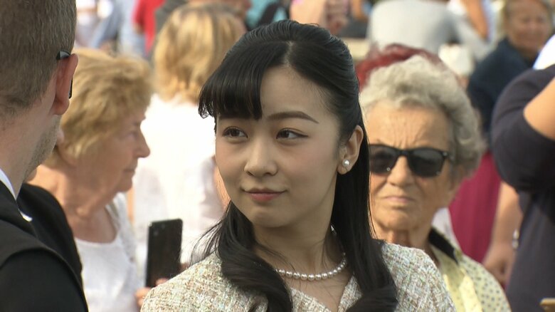 ハンガリー訪問でバラトン湖を訪れた佳子さま（2019年9月）