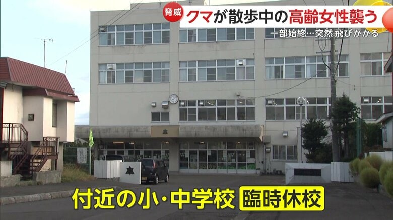 札幌市ではクマが出没した付近の小・中学校が臨時休校に