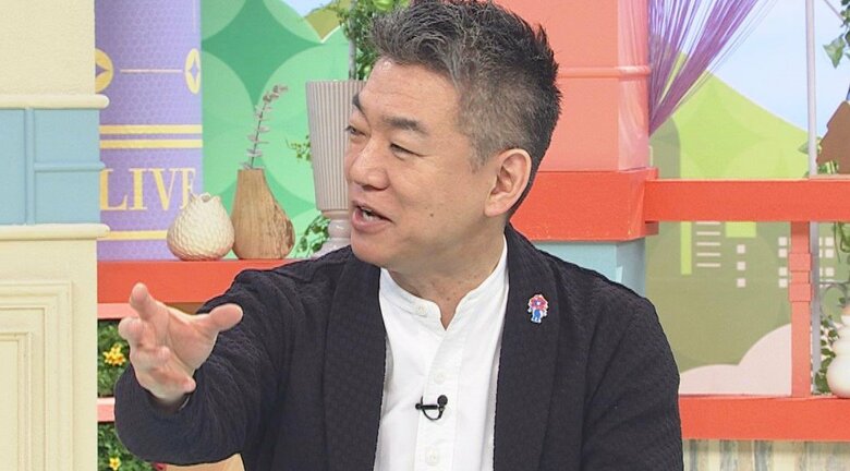 橋下徹氏 関西テレビ「旬感LIVEとれたてっ！」より