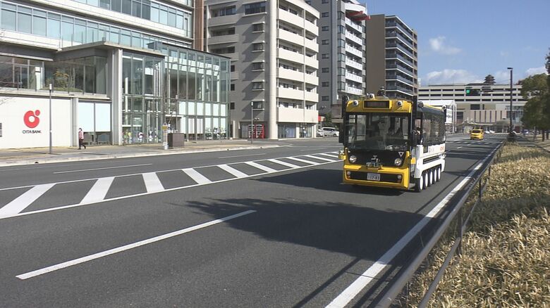 新たな交通手段として検討されている「自動運転バス」