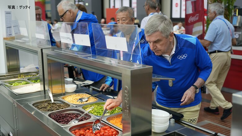 野菜中心の選手村の食事に不満高まる
