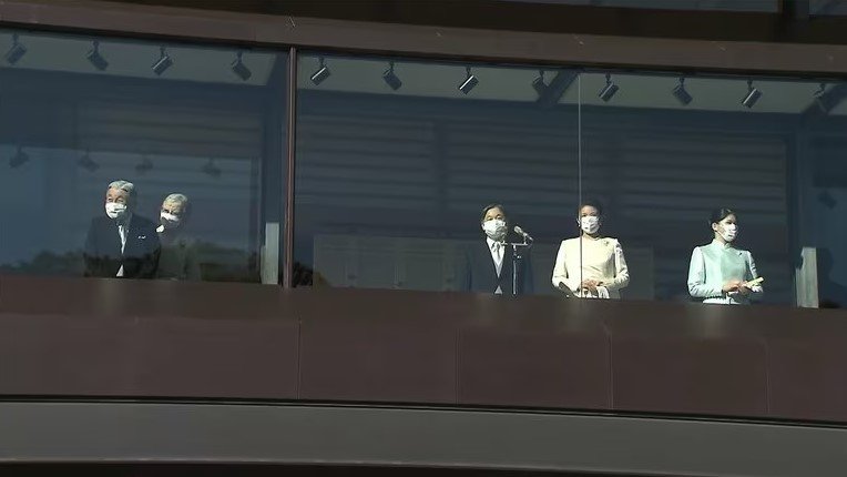 愛子さまが初めて参加した2023年の新年一般参賀