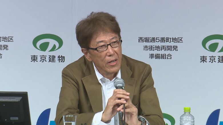 西堀通5番町地区市街地再開発準備組合　小川恒男 理事長