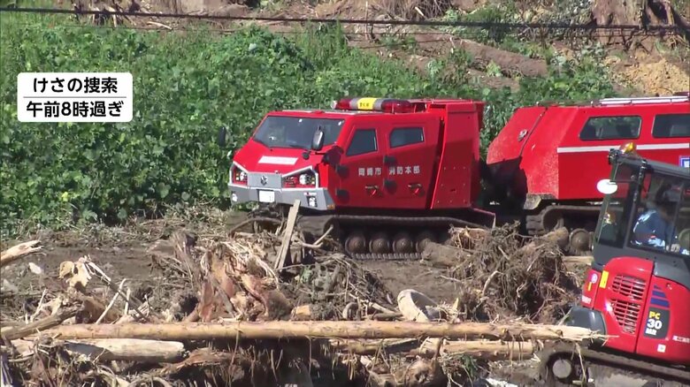 石川・輪島市での捜索の様子