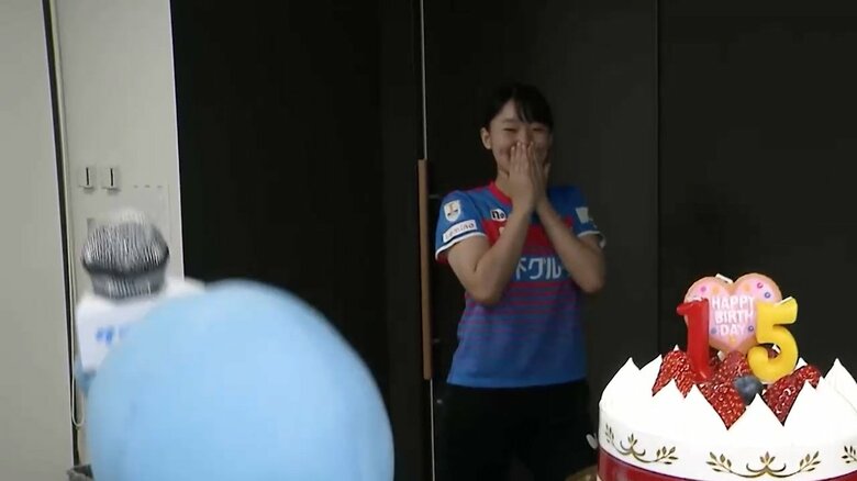 今年6月、15歳の誕生日に突撃！