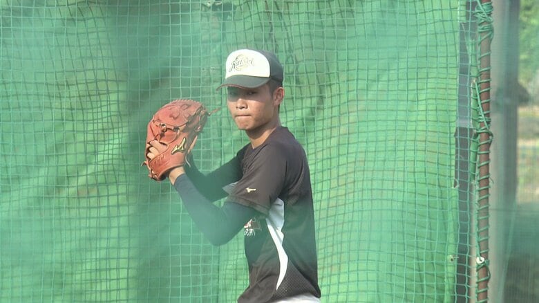 MAX時速150㎞をたたき出した陣内投手