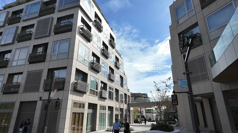 公開されたトヨタ「ウーブン・シティ」内部の様子